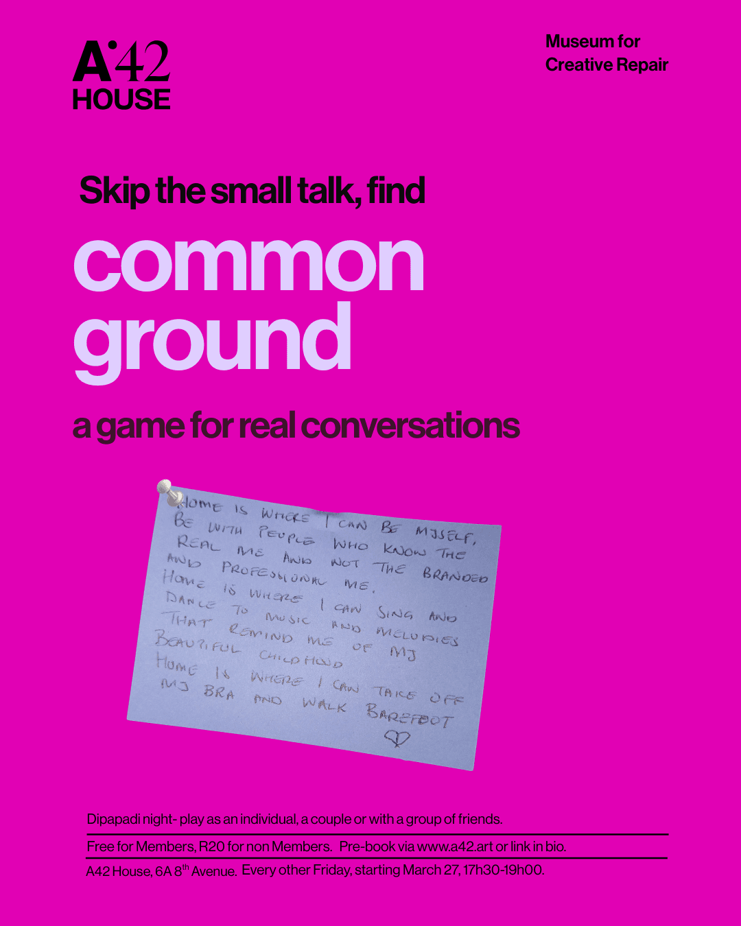 Dipapadi Night: Common Ground