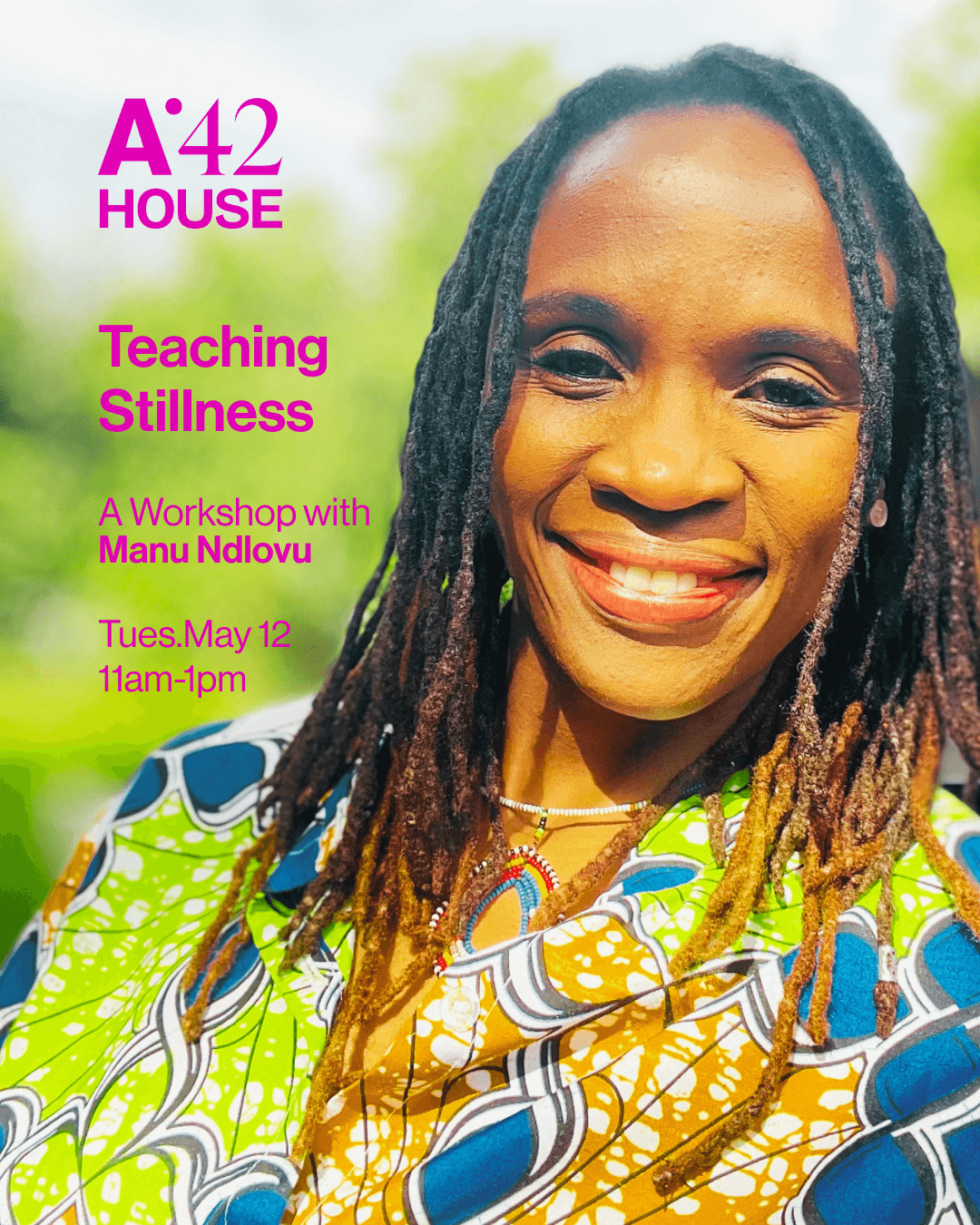 Teaching Stillness with Manu Ndlovu