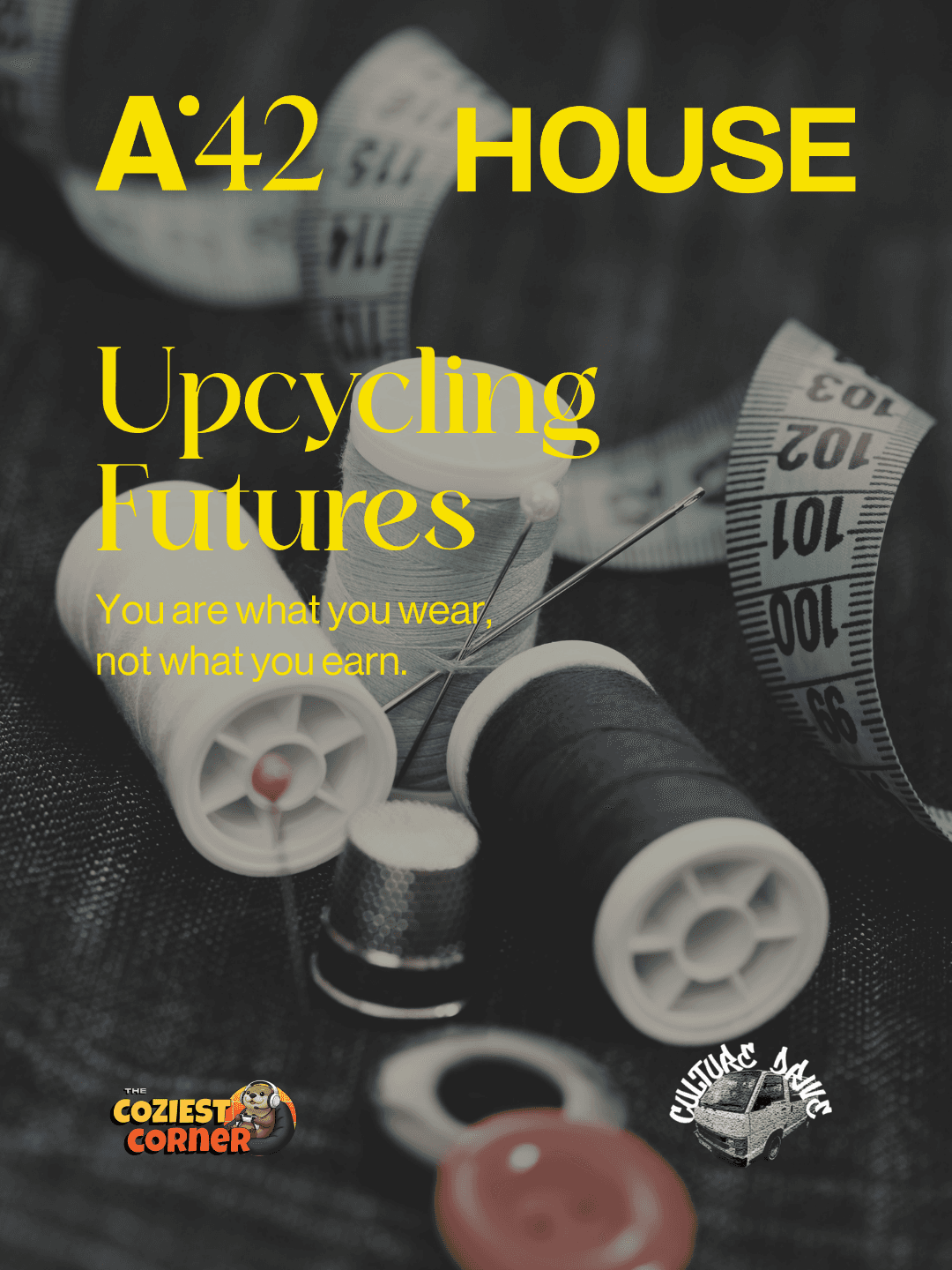 Upcycling Futures with Culture Drive, Cosy Corner and Sew Social